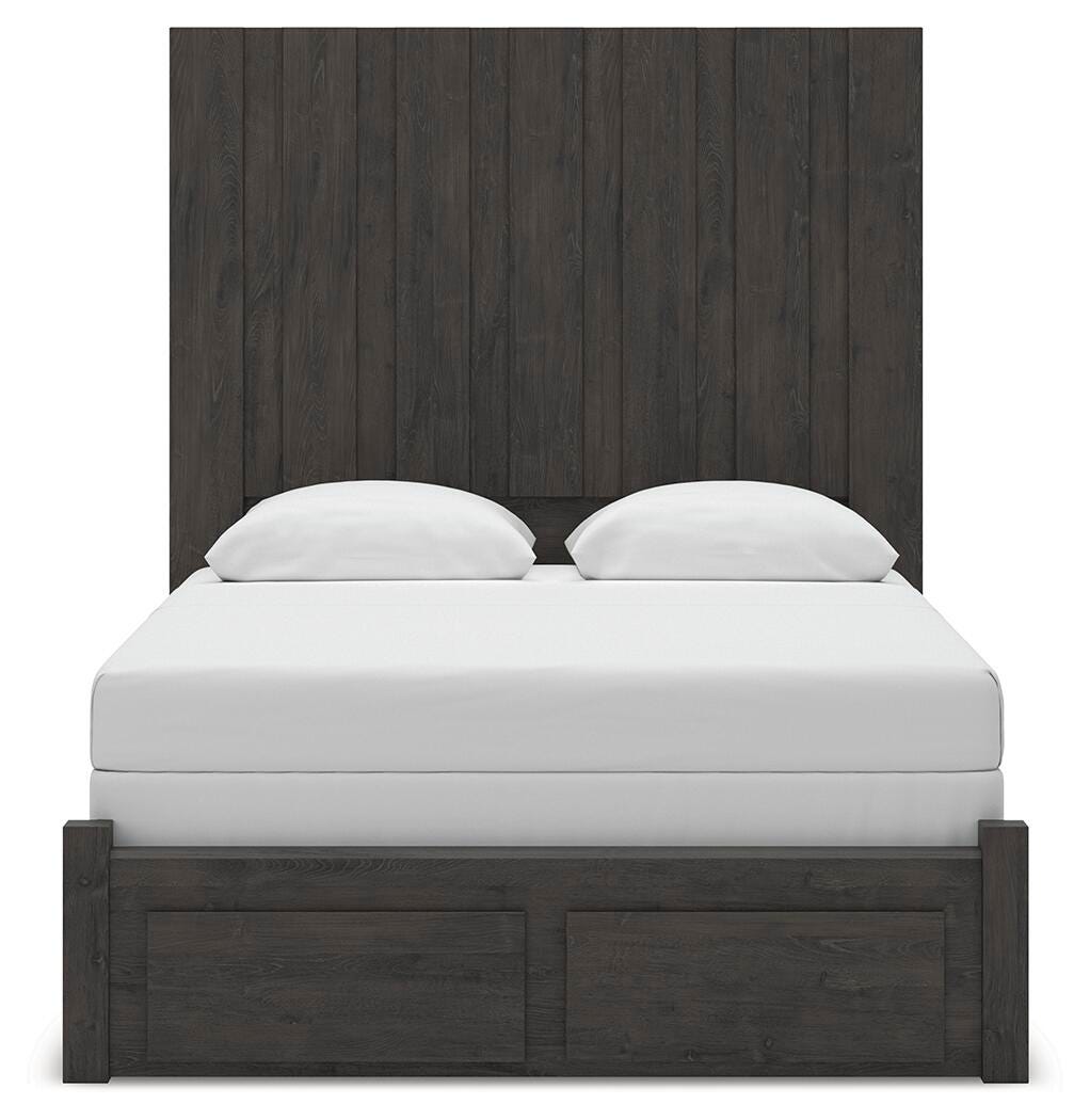 Parlayon Panel Storage Bed