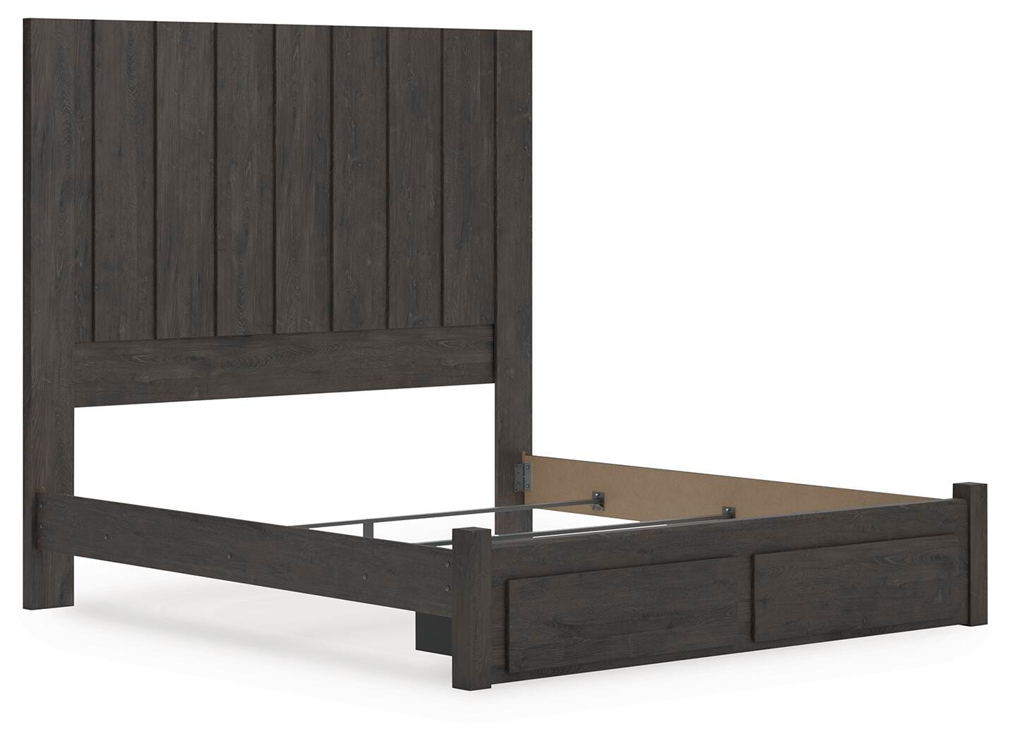 Parlayon Panel Storage Bed