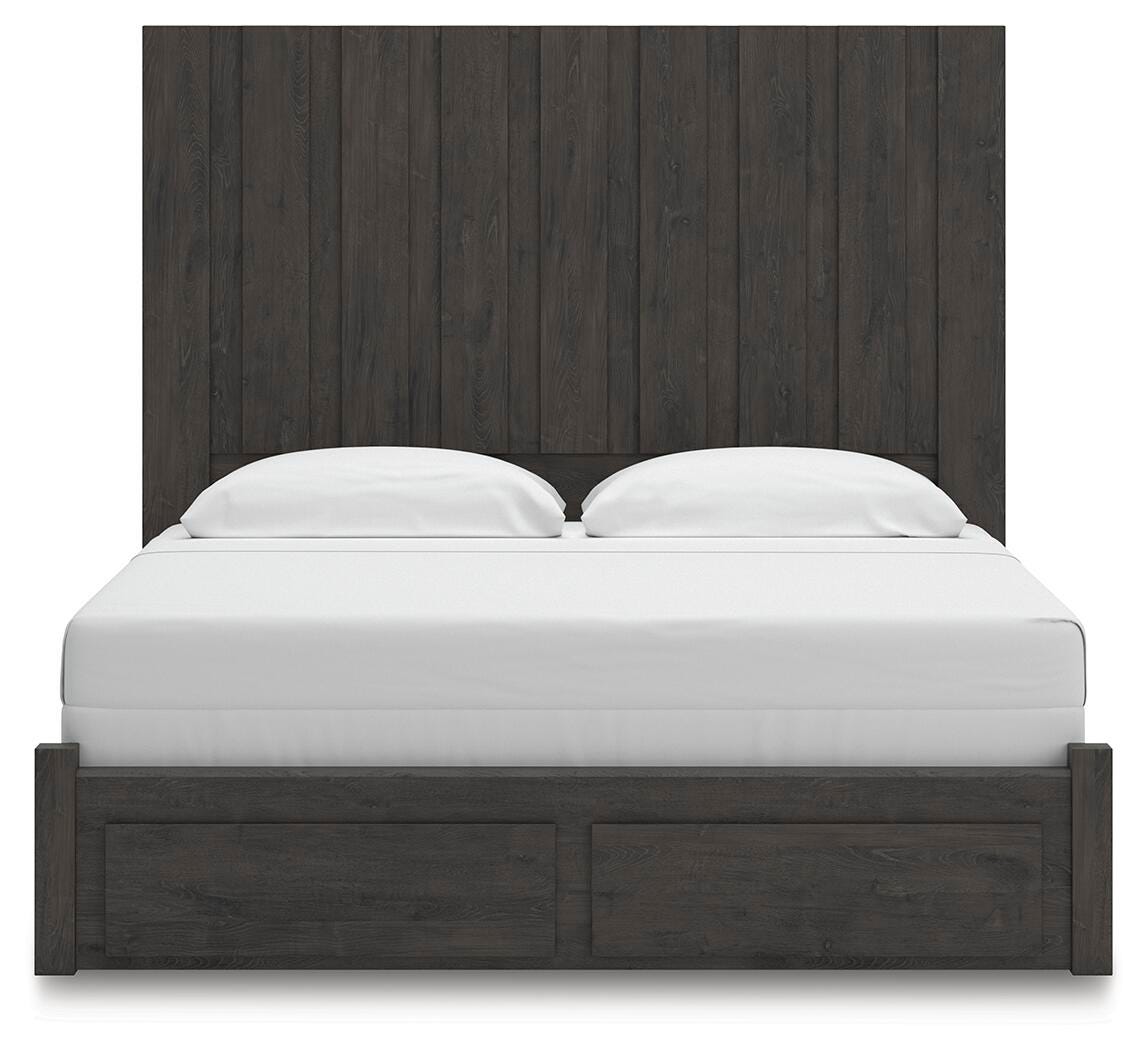 Parlayon Panel Storage Bed