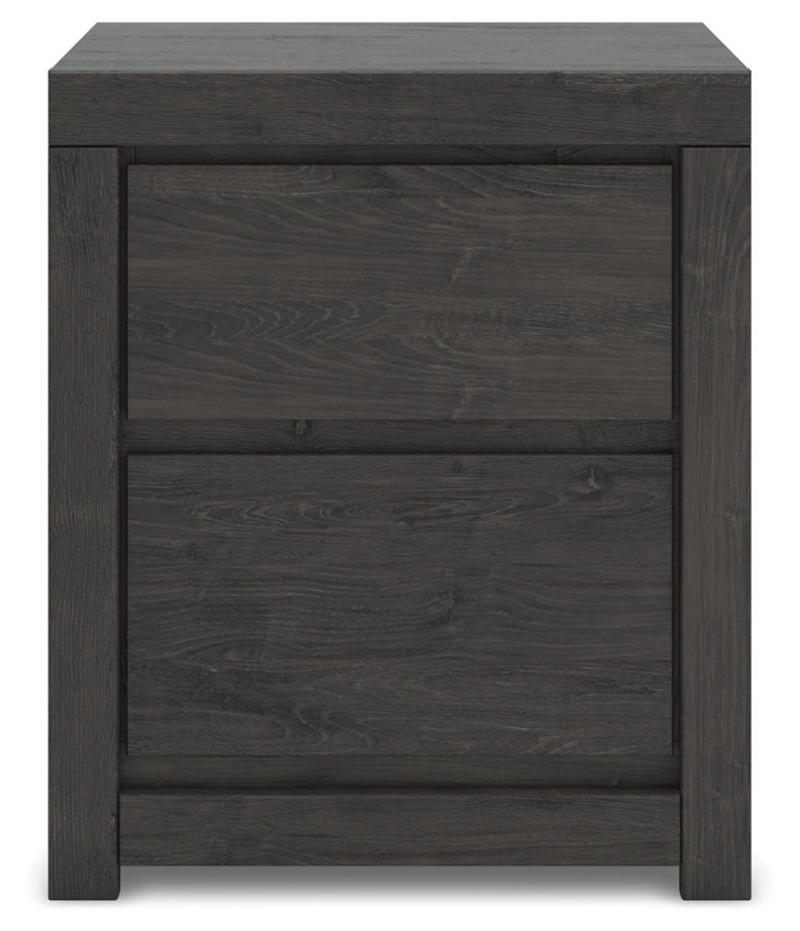 Parlayon Two Drawer Night Stand