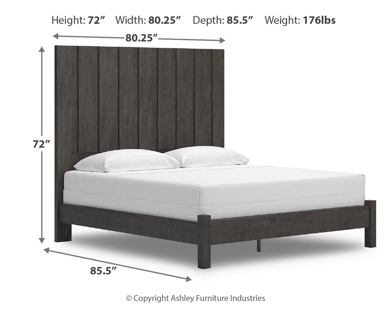 Parlayon Panel Bed