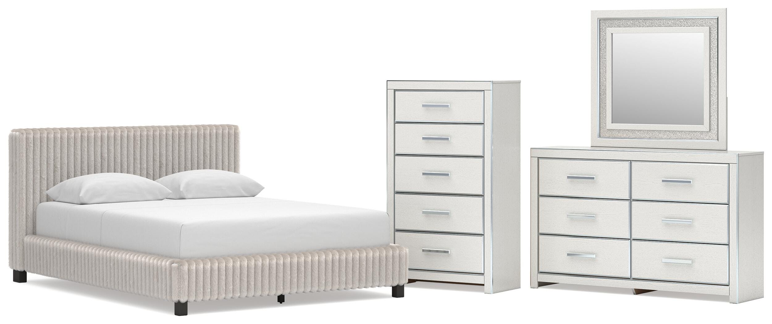 Zuraleus Upholstered Bed Bedroom Set