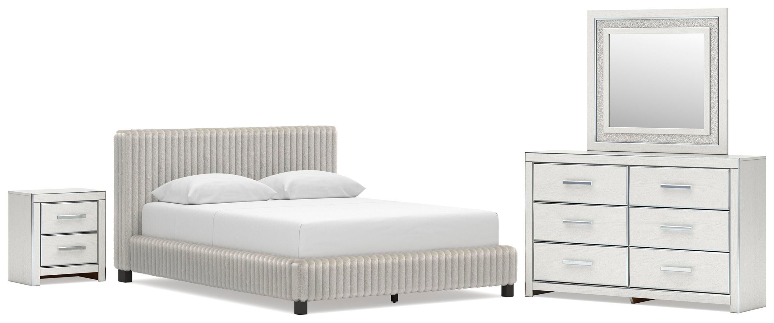 Zuraleus Upholstered Bed Bedroom Set