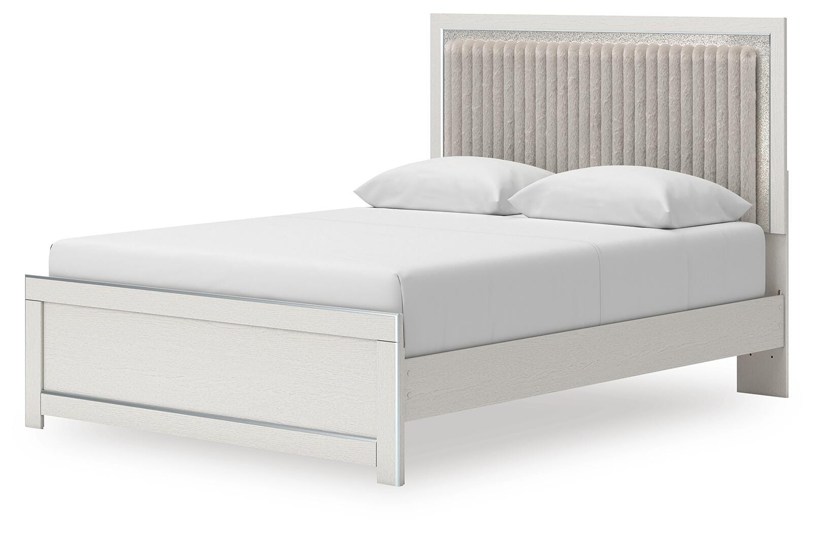 Birmonton Upholstered Panel Platform Bed