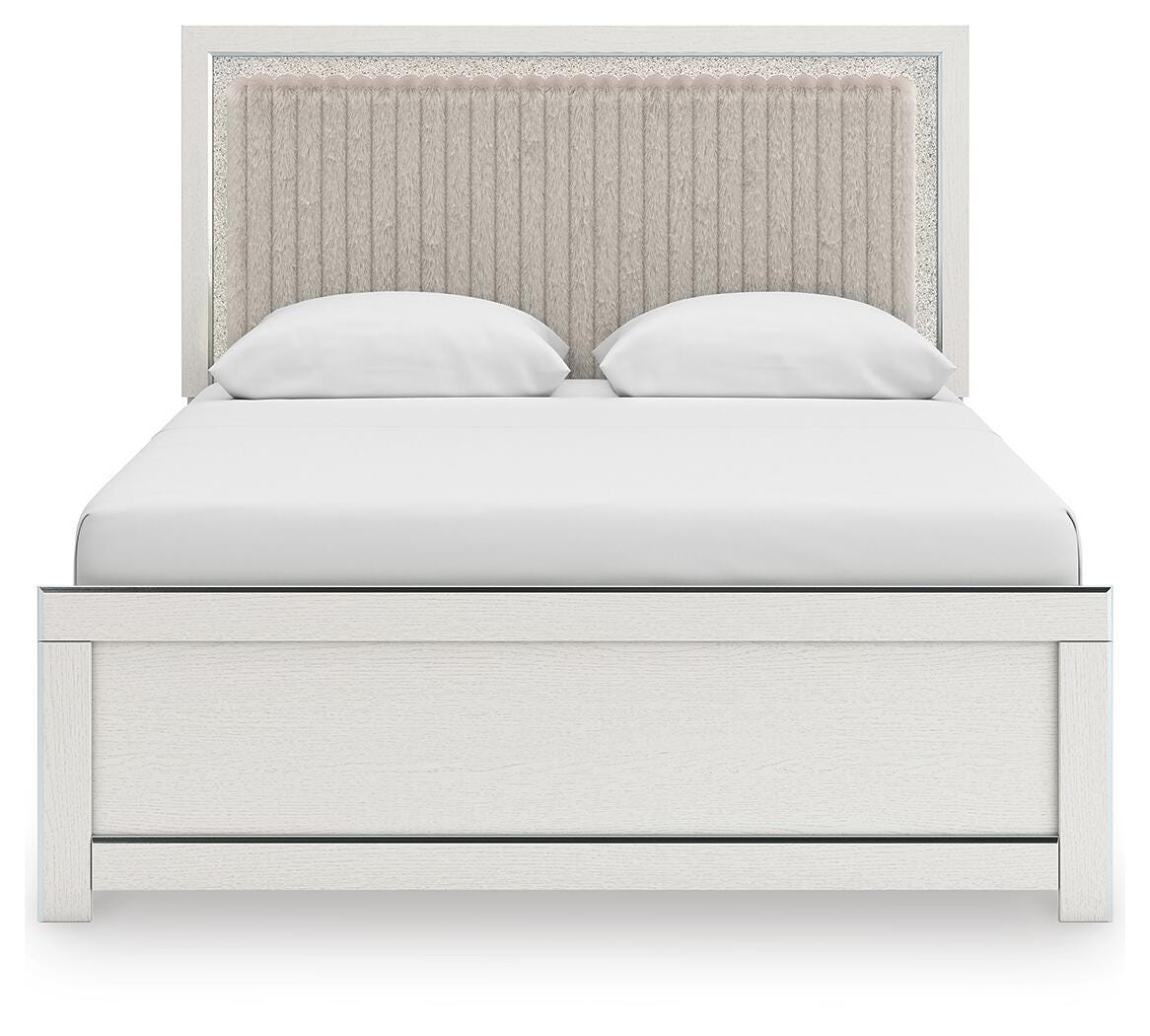Birmonton Upholstered Panel Platform Bed