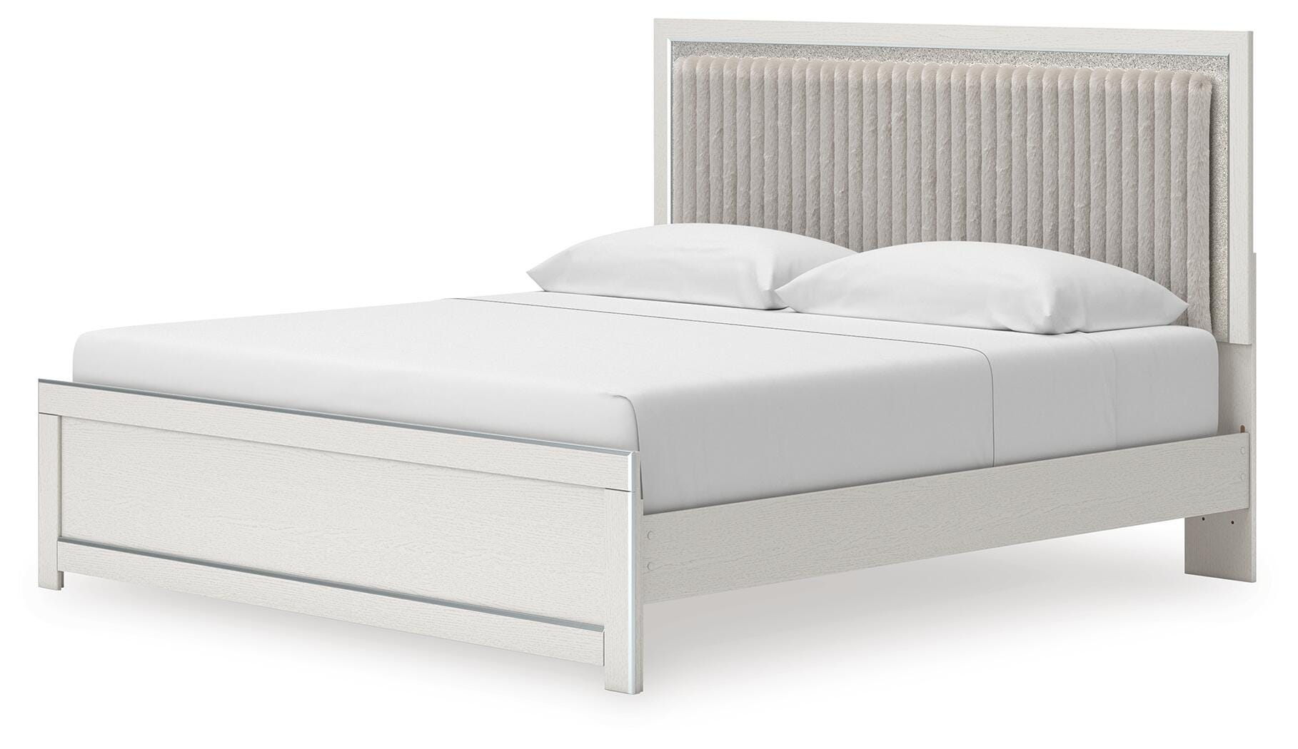 Birmonton Upholstered Panel Platform Bed