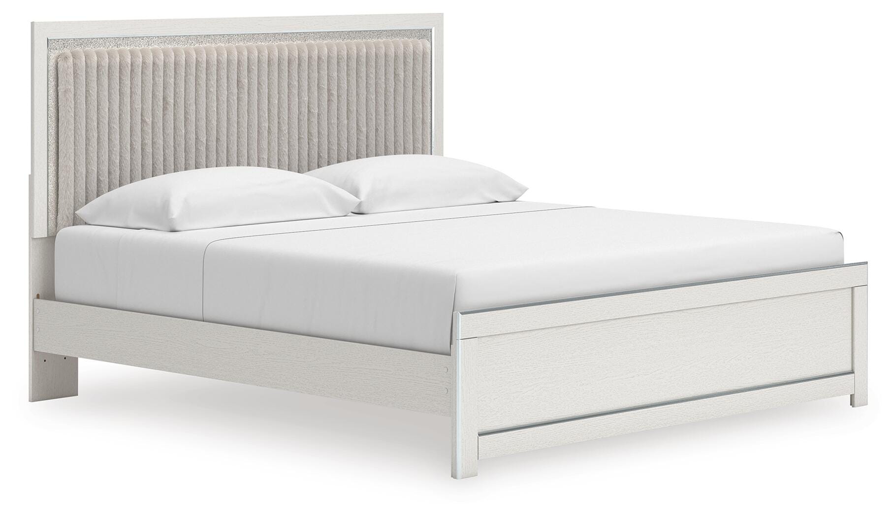 Birmonton Upholstered Panel Platform Bed