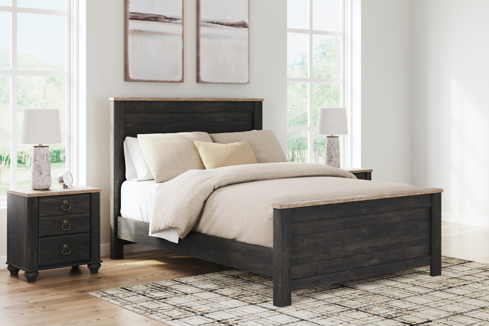 Nanforth Panel Bed