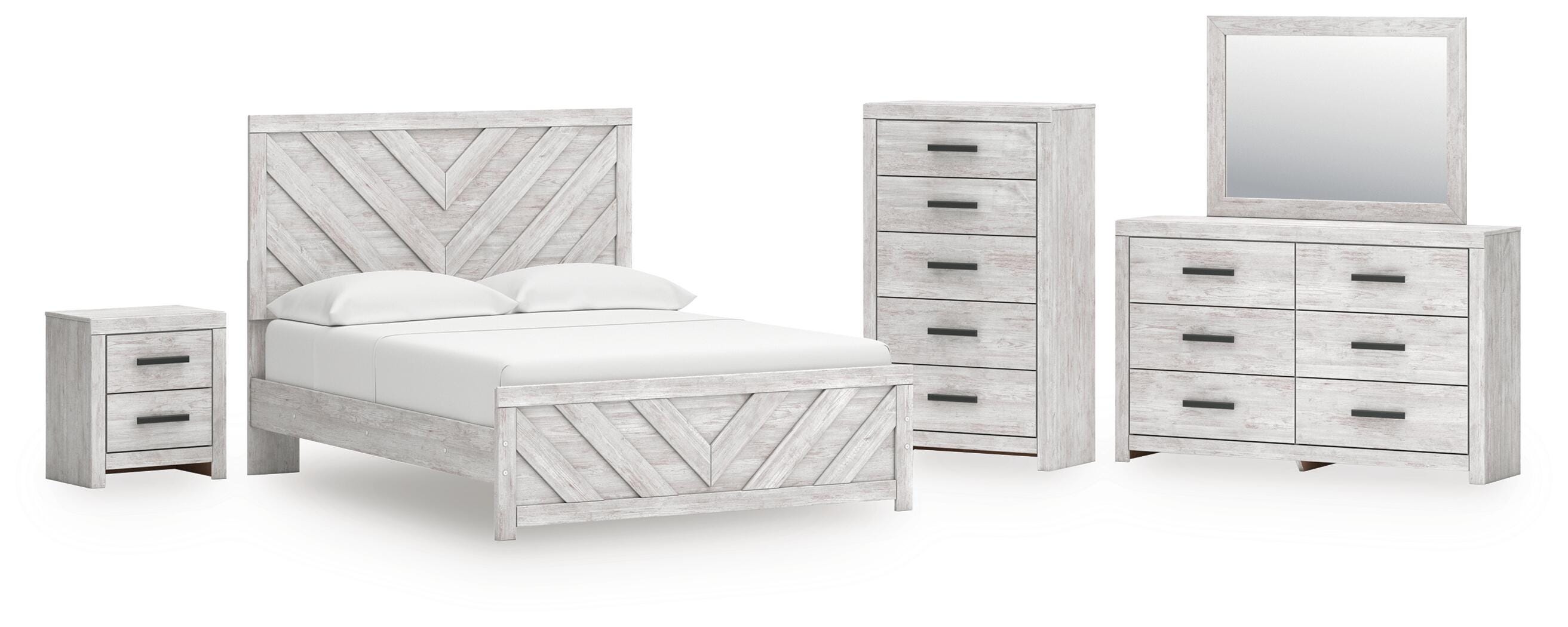 Cayboni Panel Bed Bedroom Set