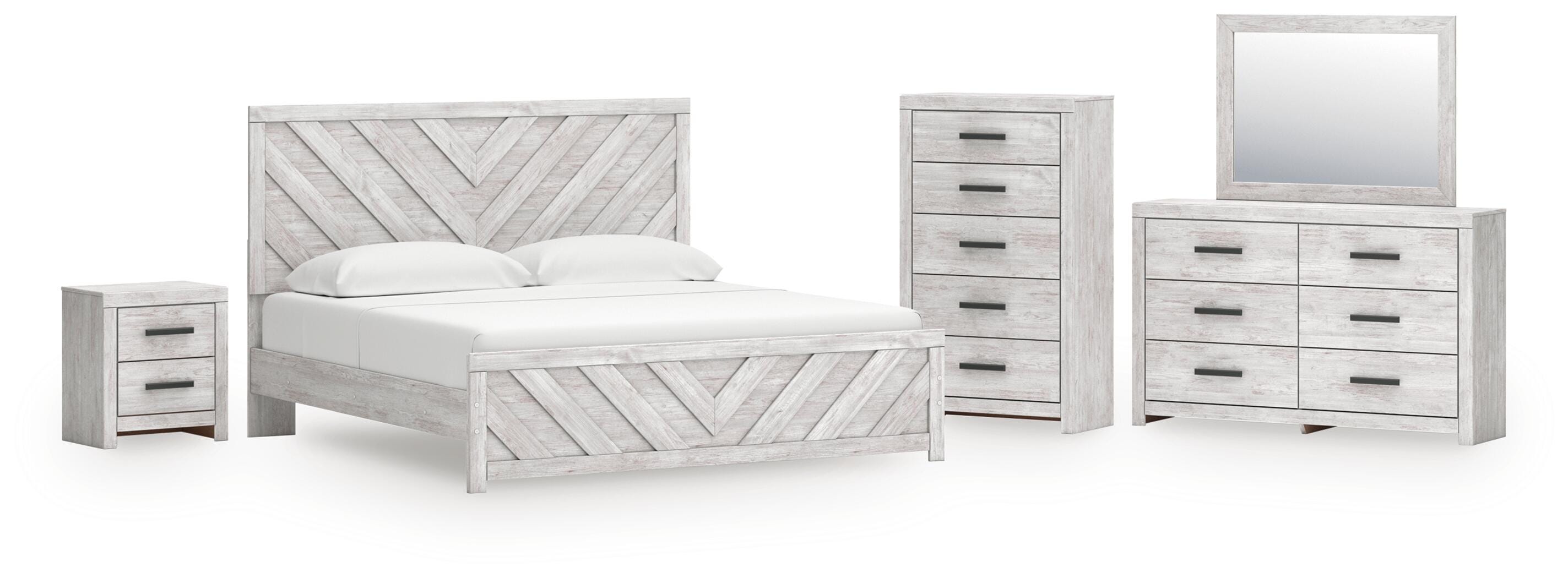 Cayboni Panel Bed Bedroom Set