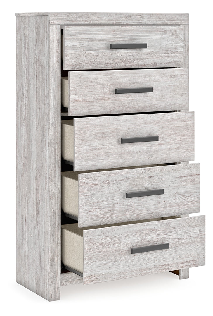 Cayboni Five Drawer Chest