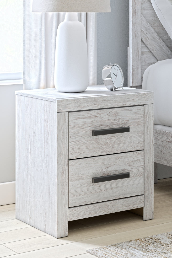 Cayboni Two Drawer Night Stand