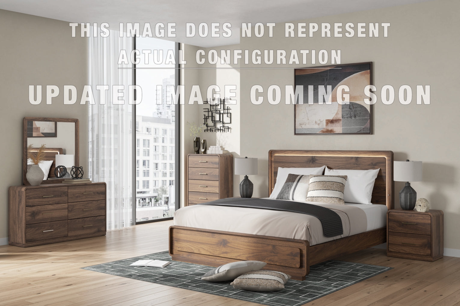 Fortlorn Panel Bed Bedroom Set