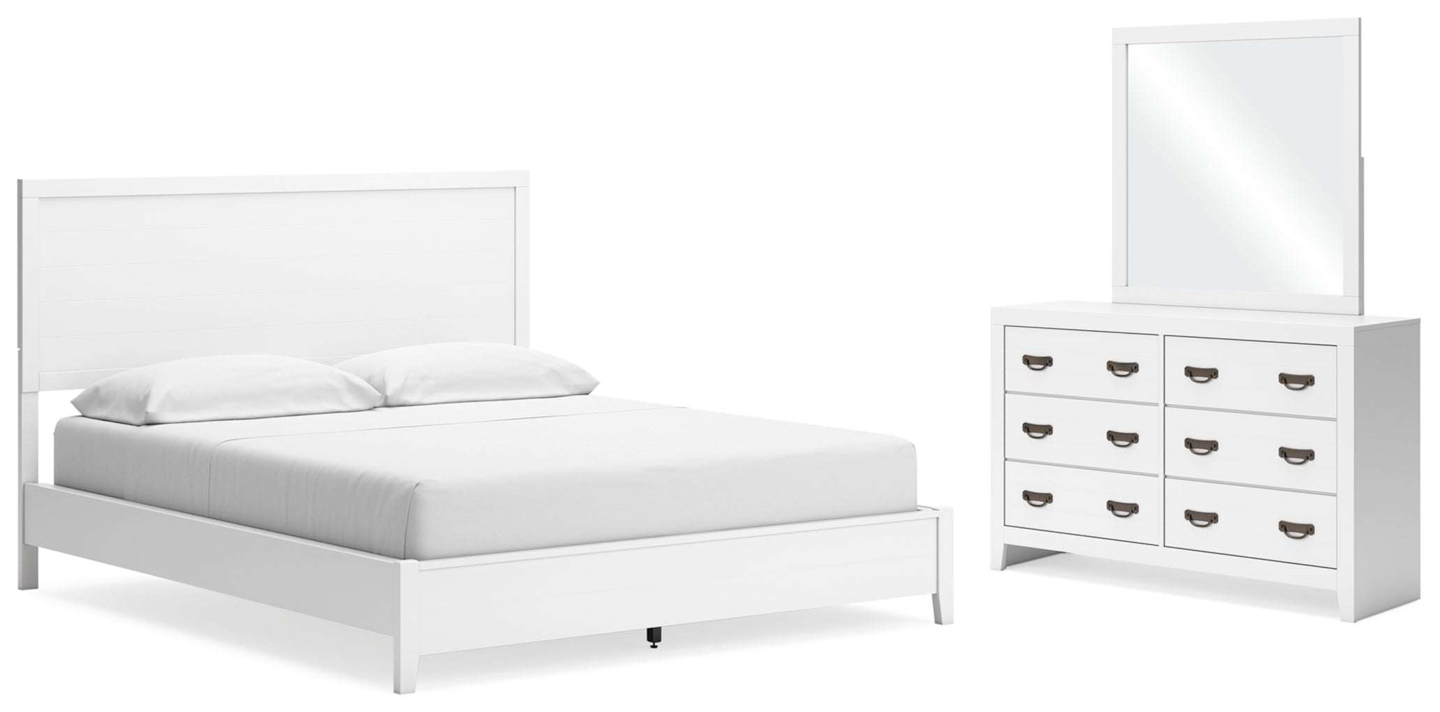 Binterglen Panel Bed, Dresser, Mirror, Chest & Nightstand, Bedroom Set