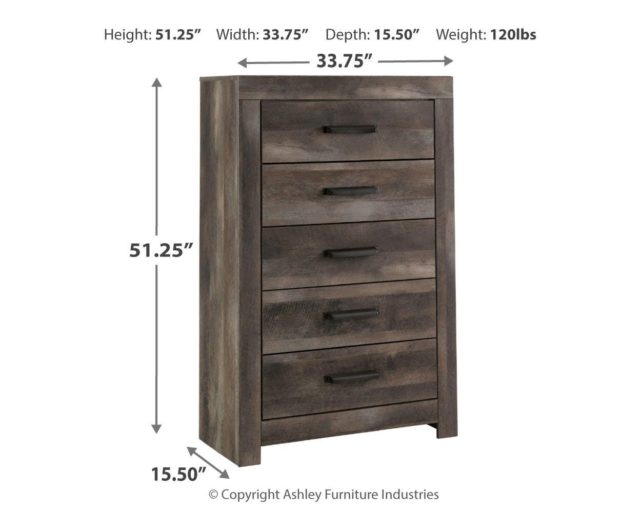 Wynnlow Panel Bed Bedroom Set
