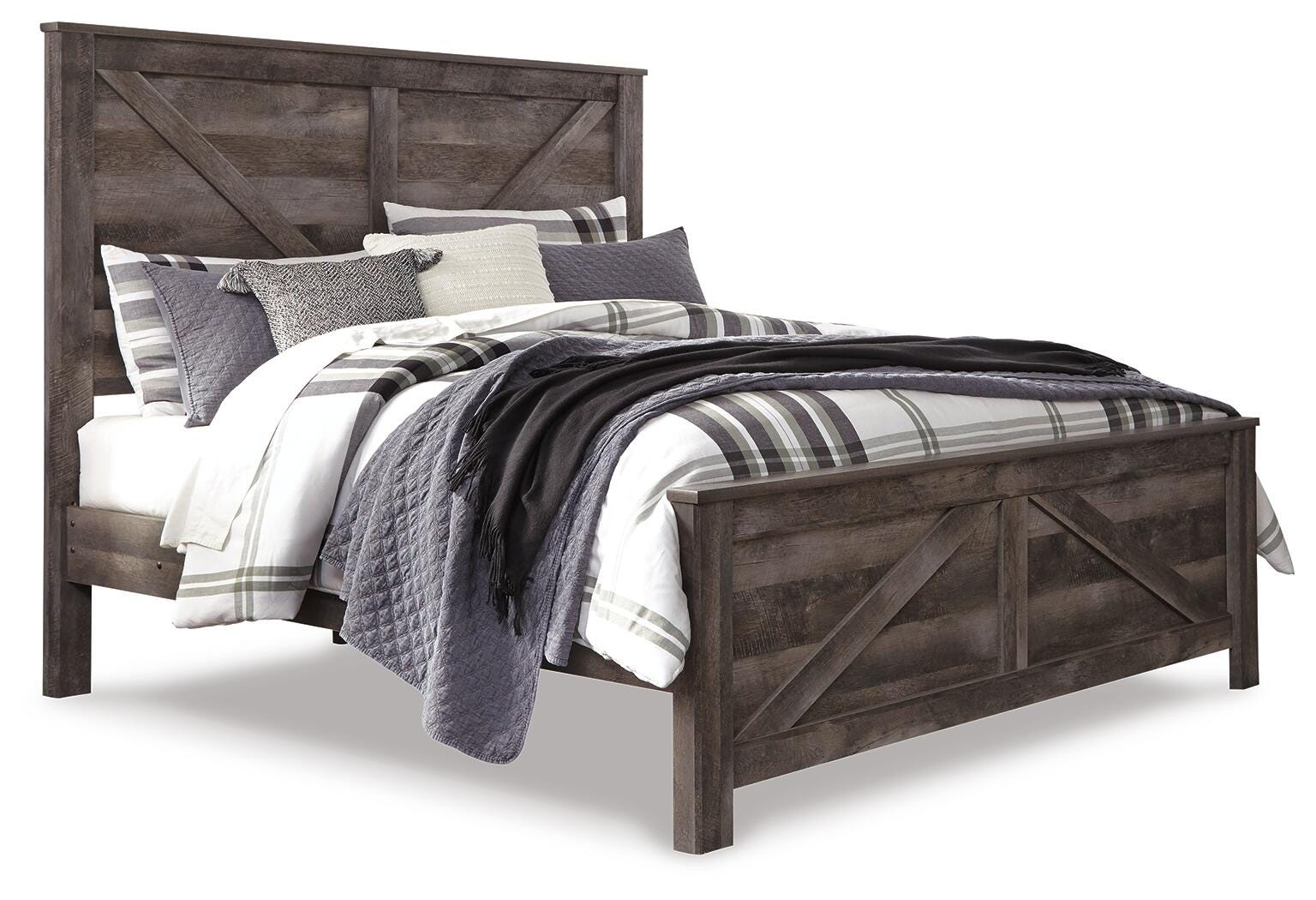 Wynnlow Crossbuck Panel Bed Bedroom Set