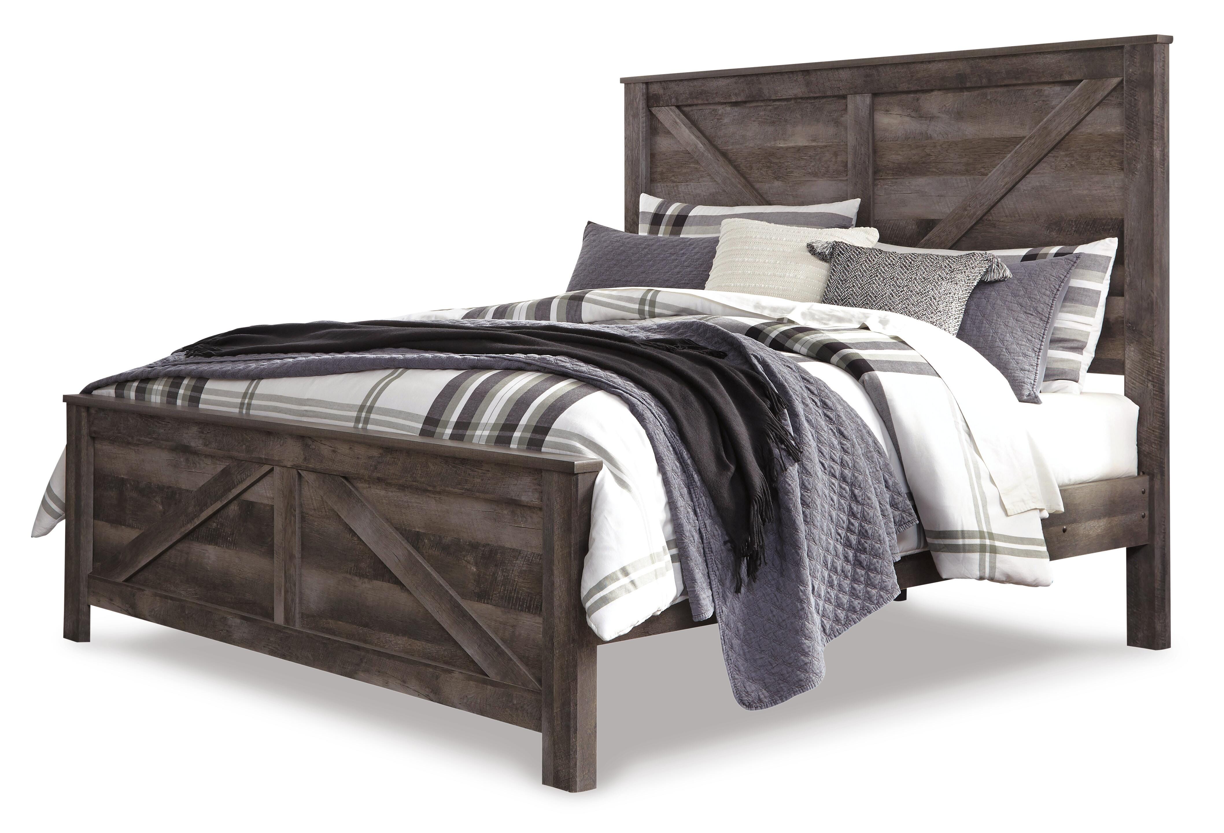 Wynnlow Crossbuck Panel Bed Bedroom Set