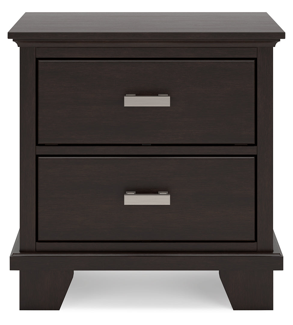 Covetown Two Drawer Night Stand