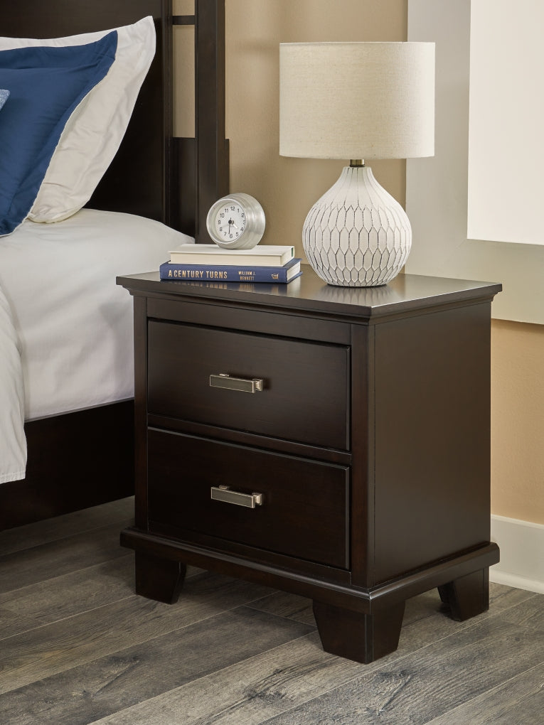 Covetown Two Drawer Night Stand