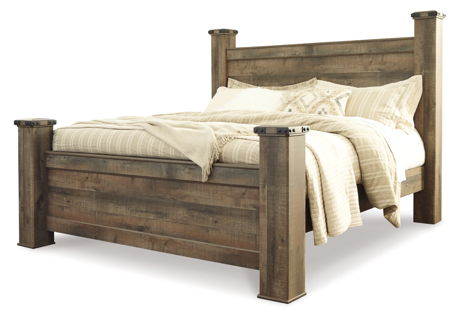 Trinell Brown Panel Bedroom Set