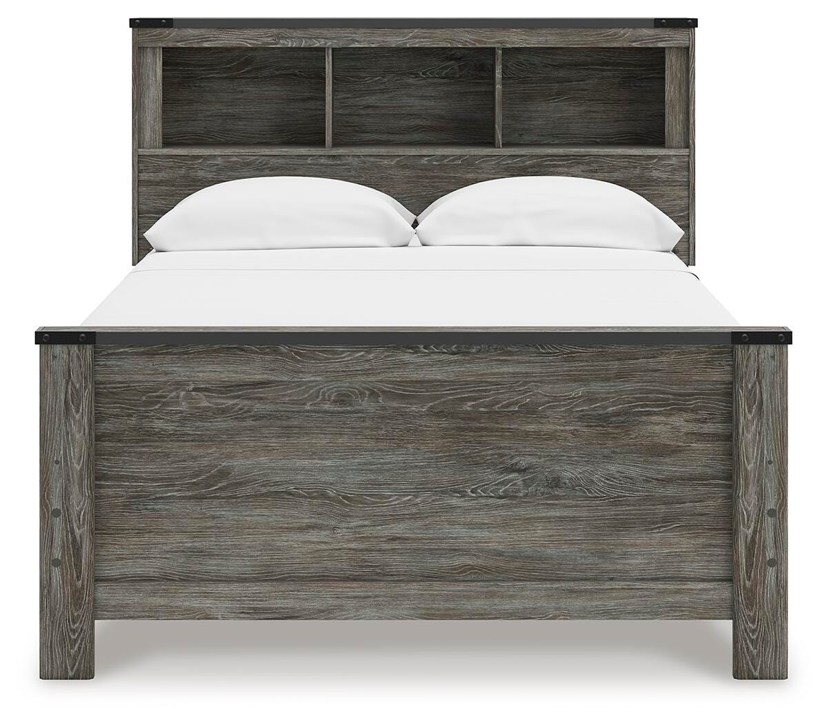Frandern Bookcase Panel Bed