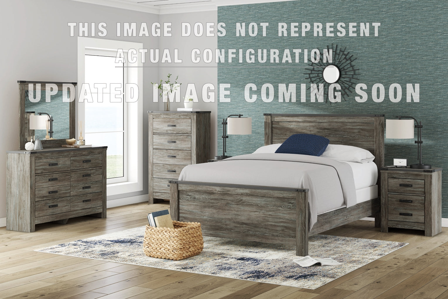 Frandern Panel Bed. Dresser Bedroom Set