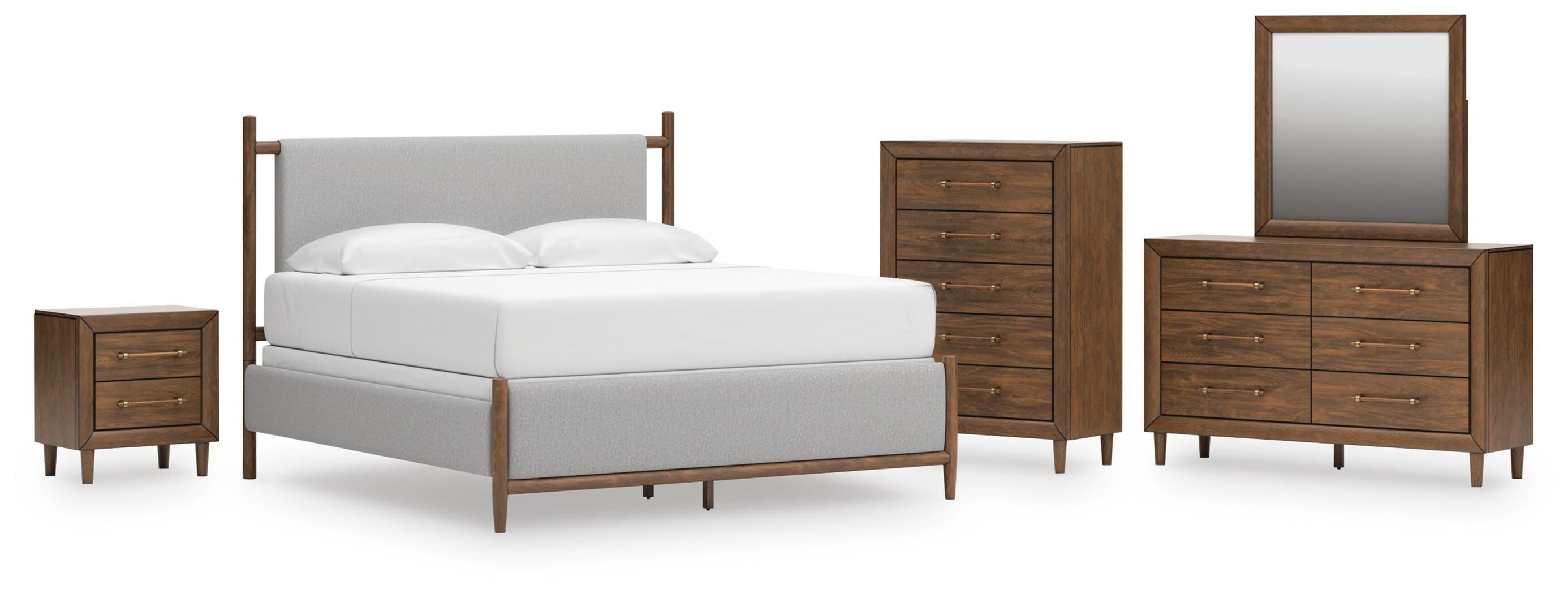 Lyncott Upholstered Bed Bedroom Set