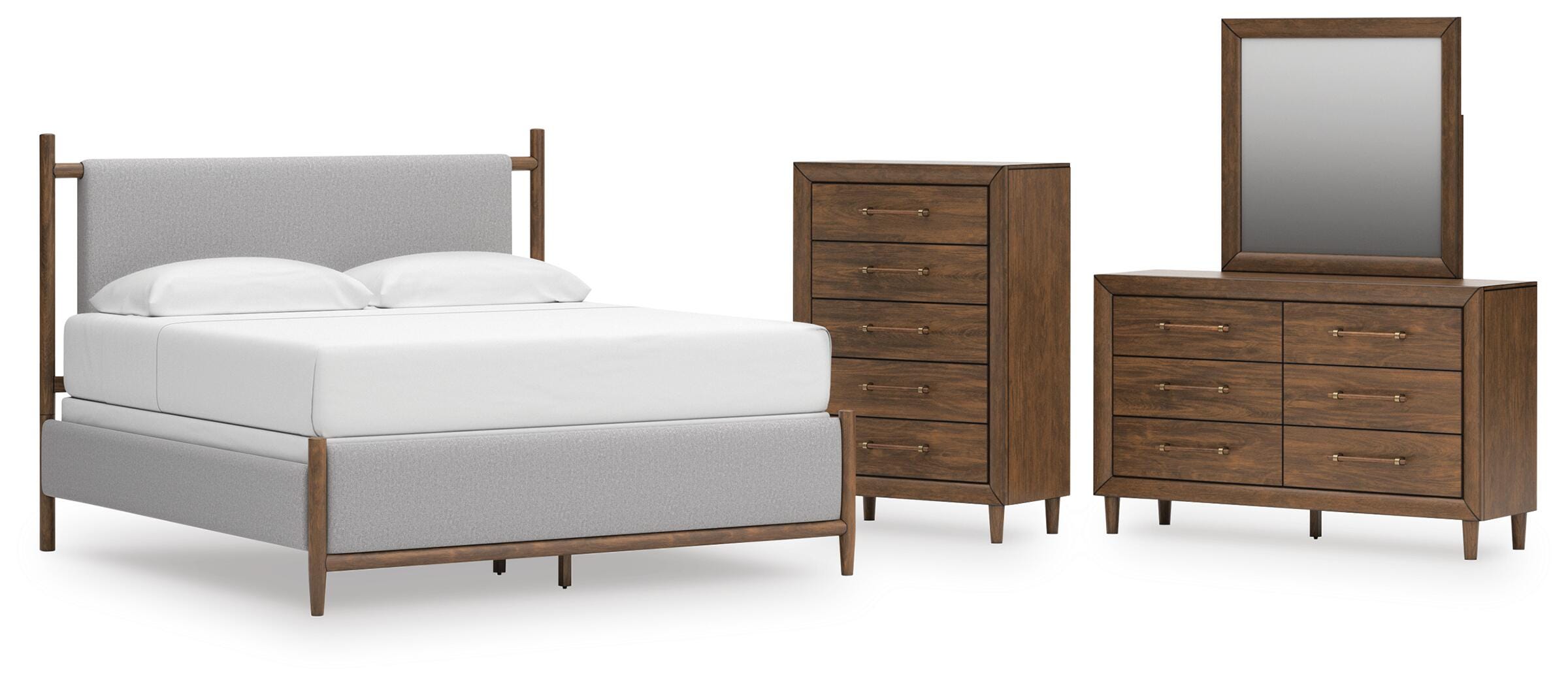 Lyncott Upholstered Bed Bedroom Set