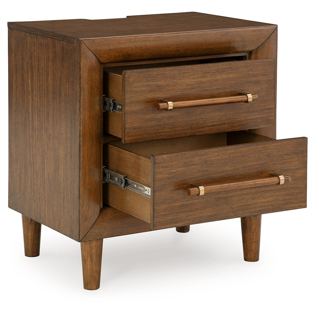 Lyncott Two Drawer Night Stand