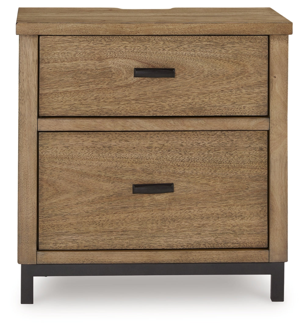 Tomtyn Two Drawer Night Stand