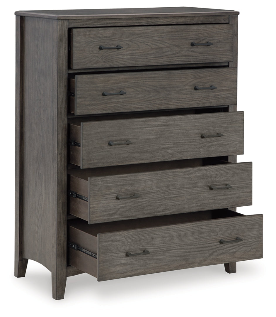 Montillan Five Drawer Chest