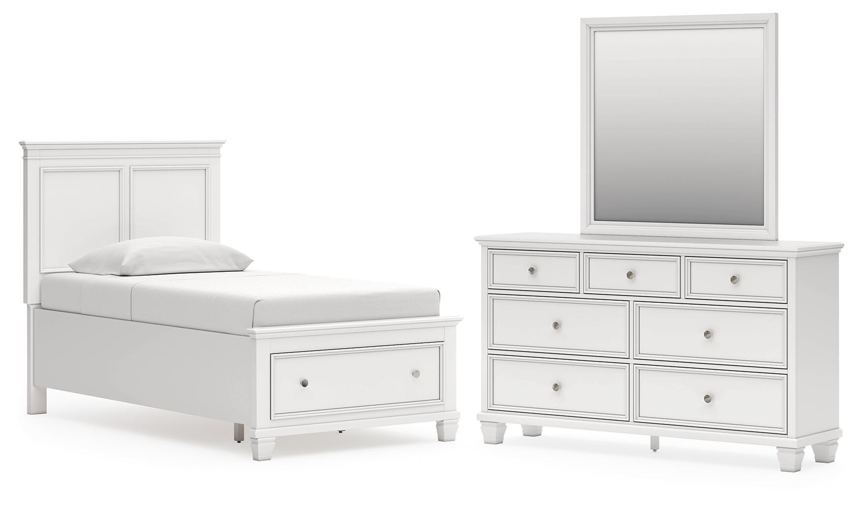 Fortman Panel Storage Bed Bedroom Set