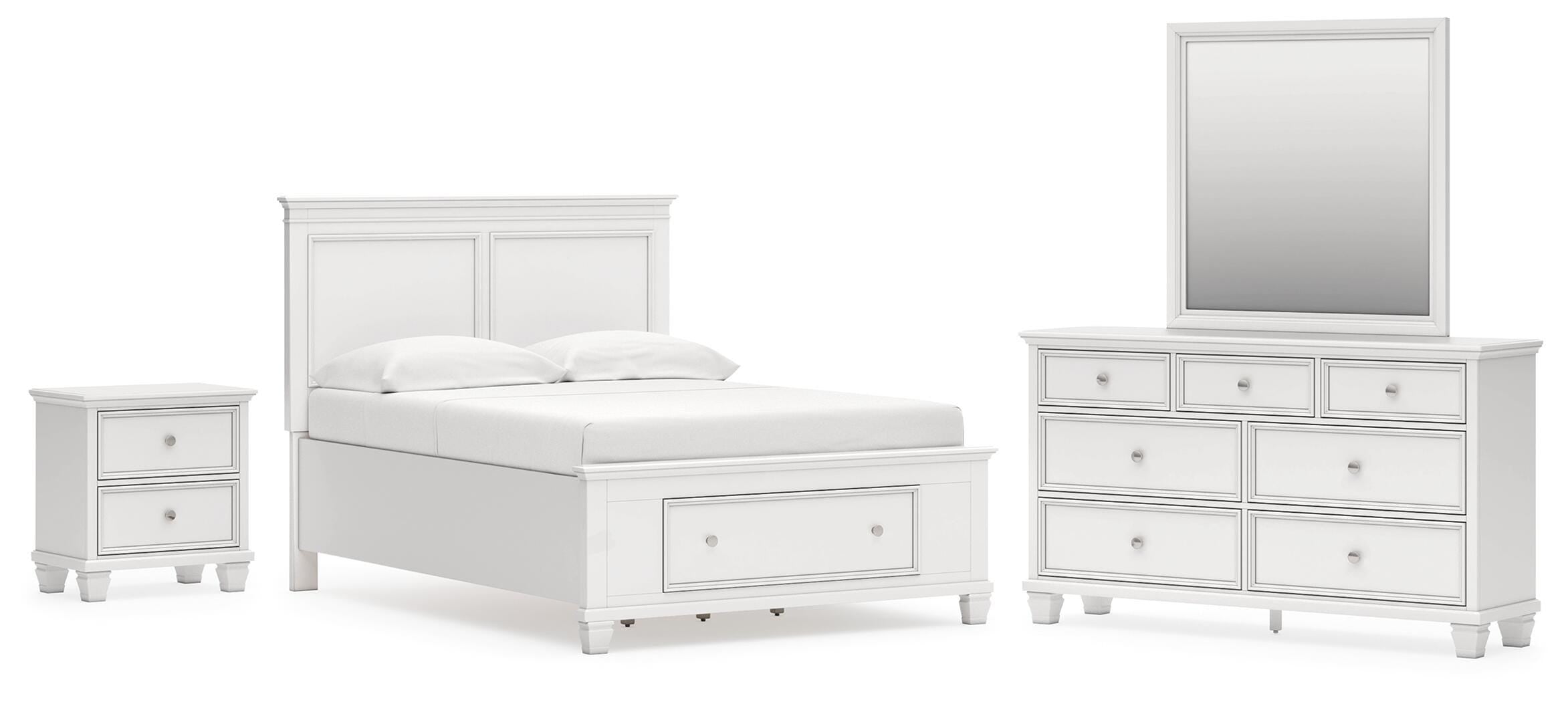 Fortman Panel Storage Bed Bedroom Set