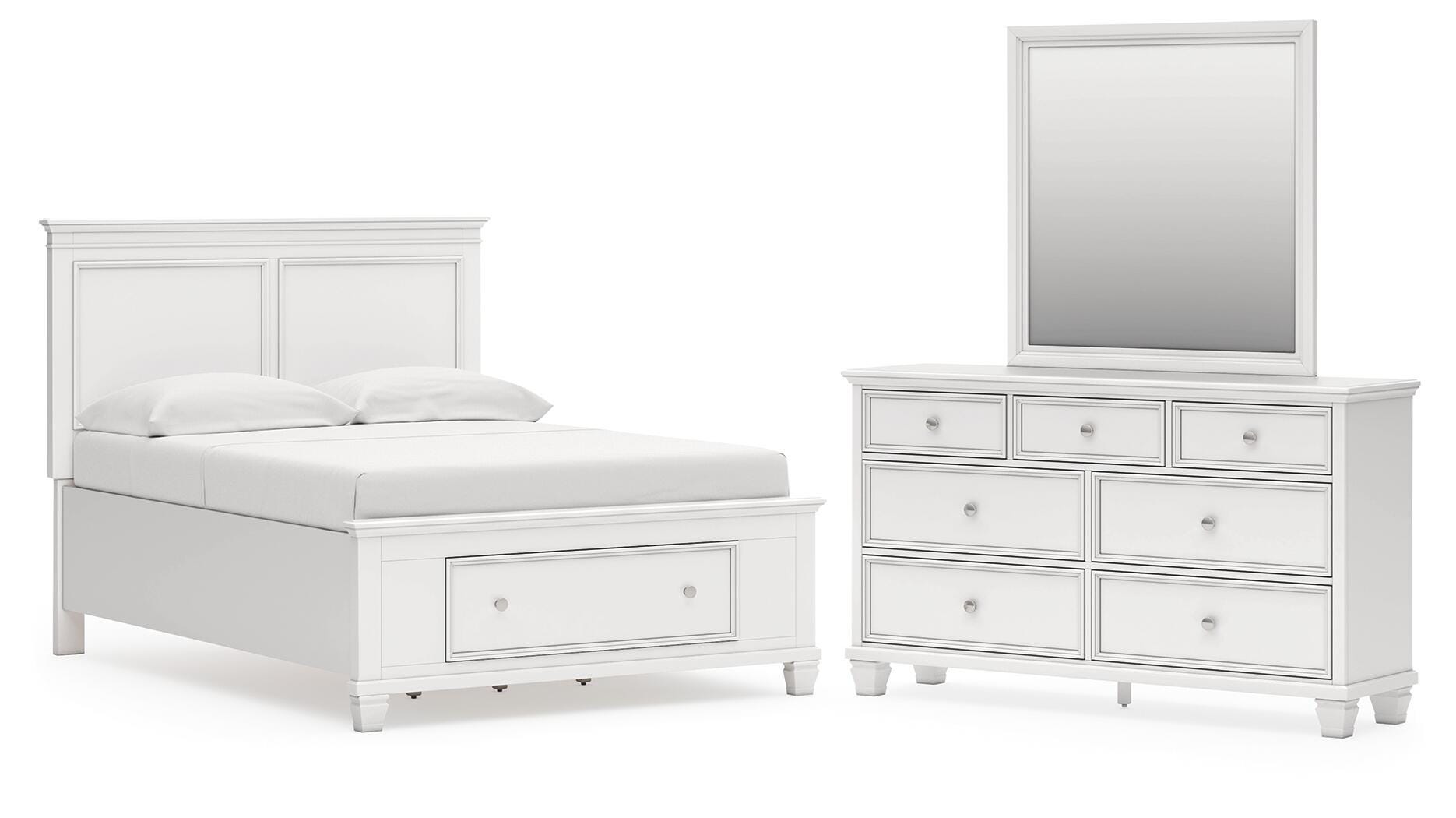 Fortman Panel Storage Bed Bedroom Set