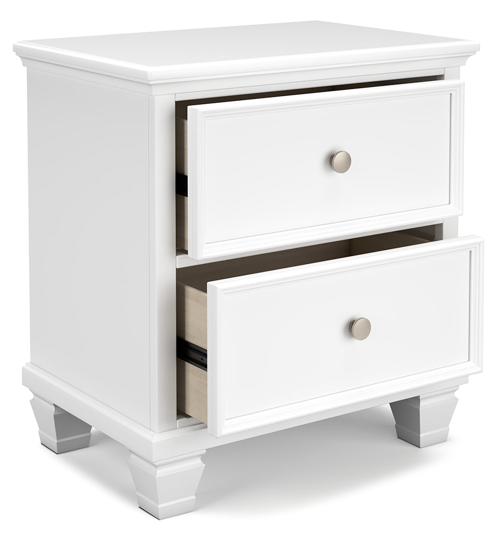 Fortman Two Drawer Night Stand