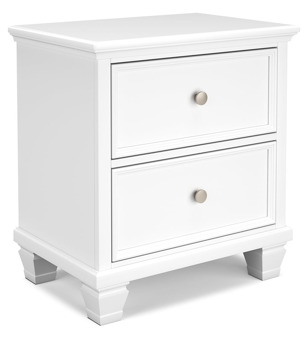 Fortman Two Drawer Night Stand