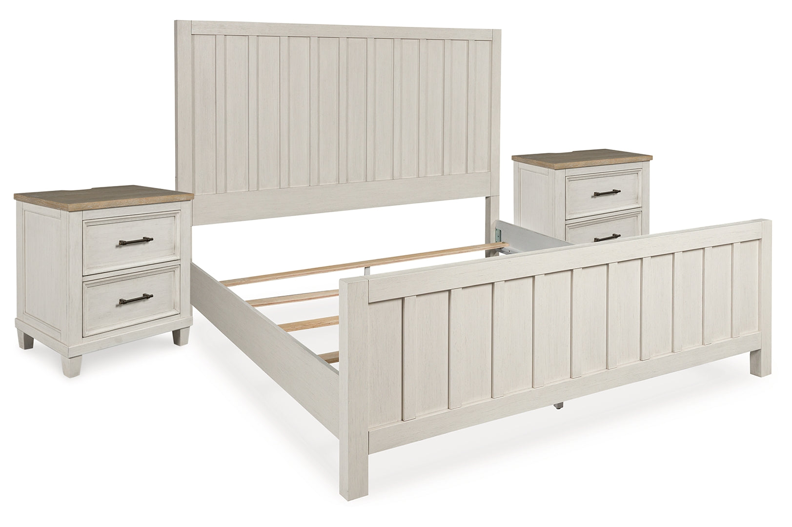 Shaybrock Beige Panel Bedroom Set