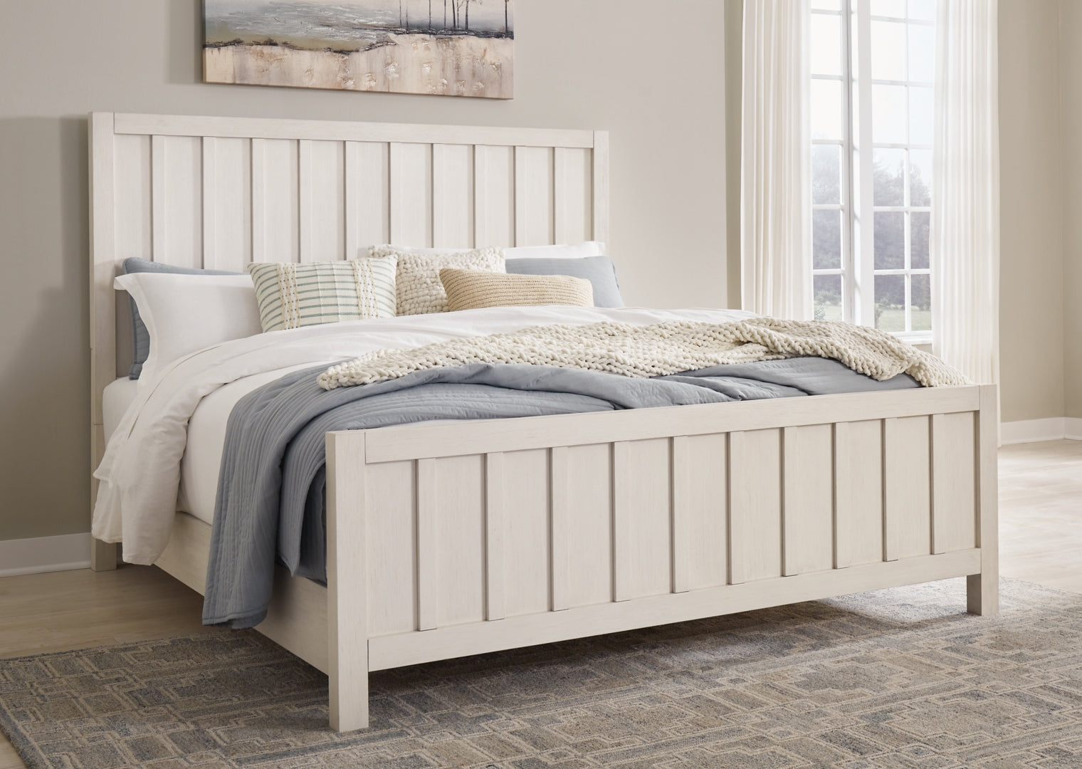 Shaybrock Panel Bed