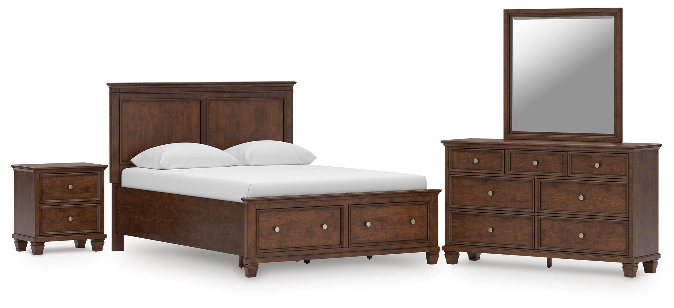 Danabrin Panel Storage Bed Bedroom Set