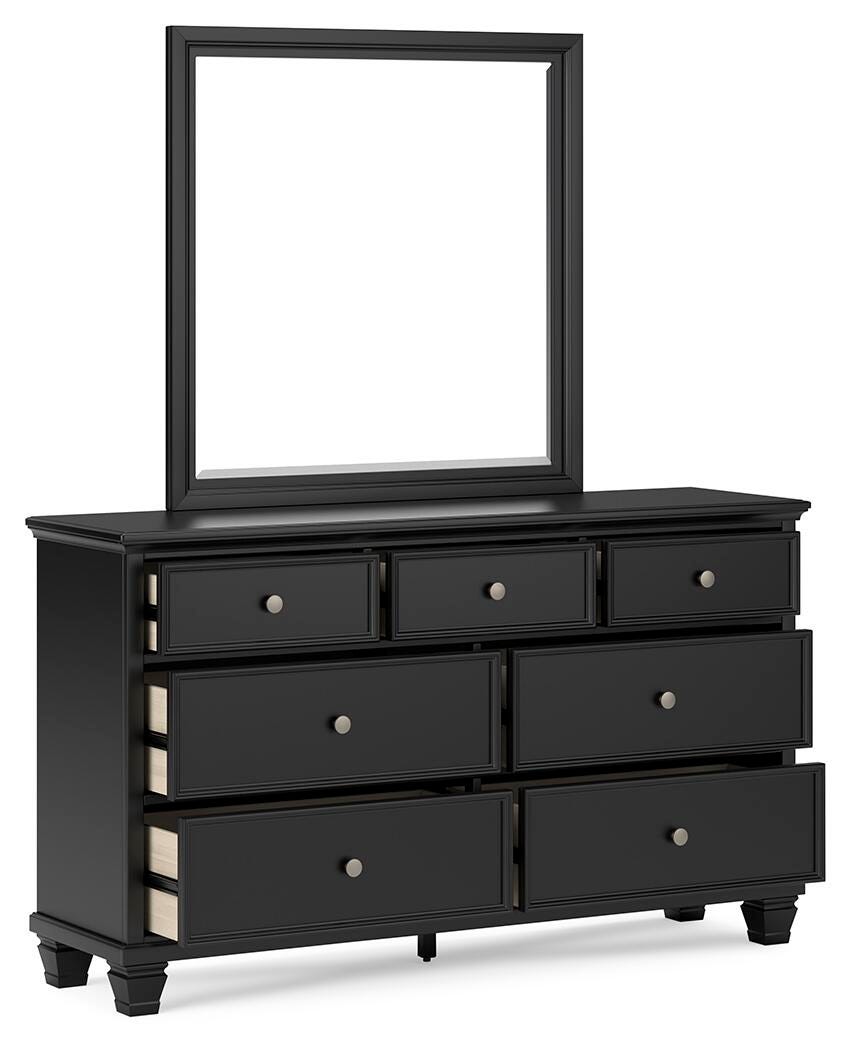 Lanolee Panel Bed Bedroom Set