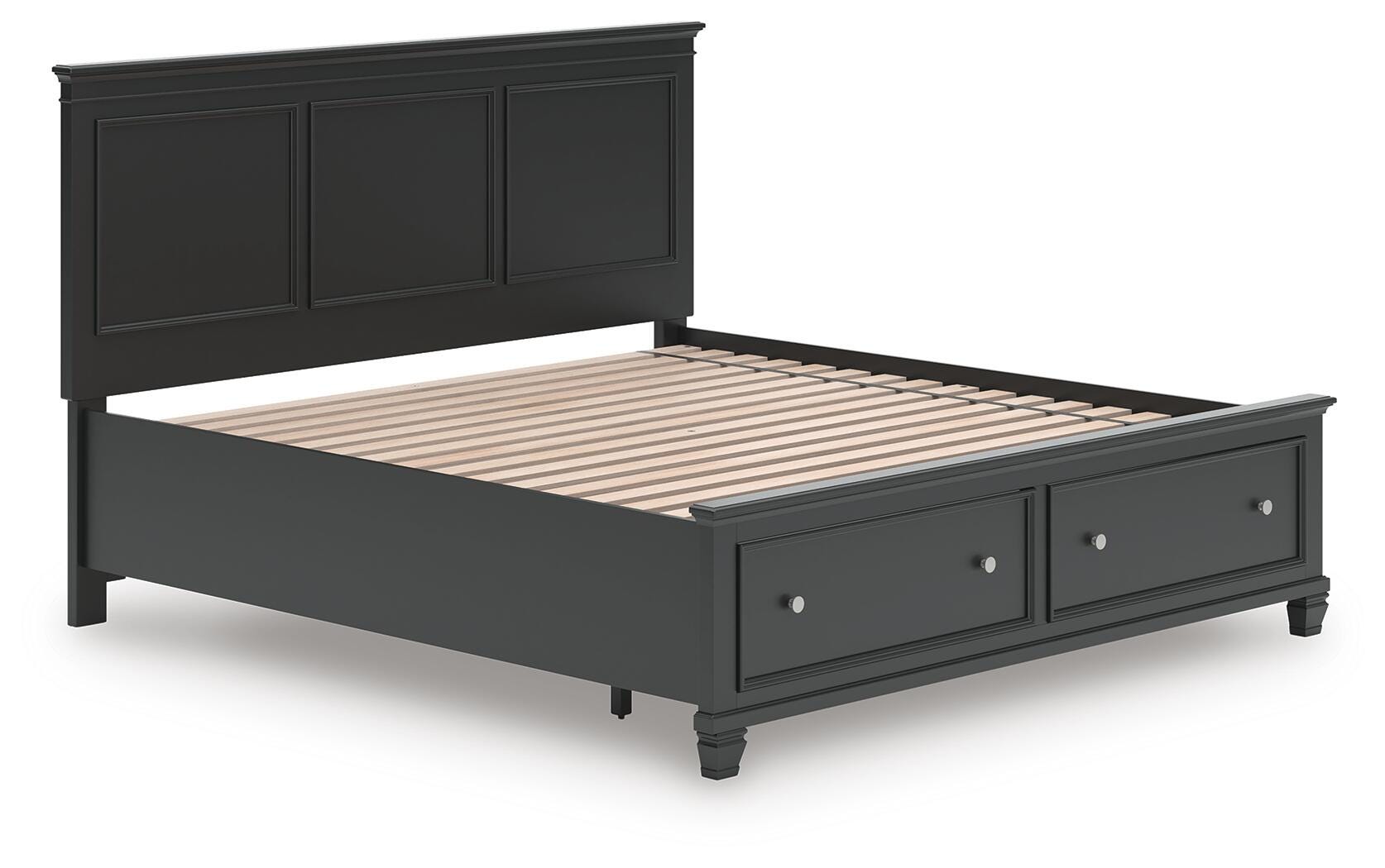 Lanolee Panel Storage Bed