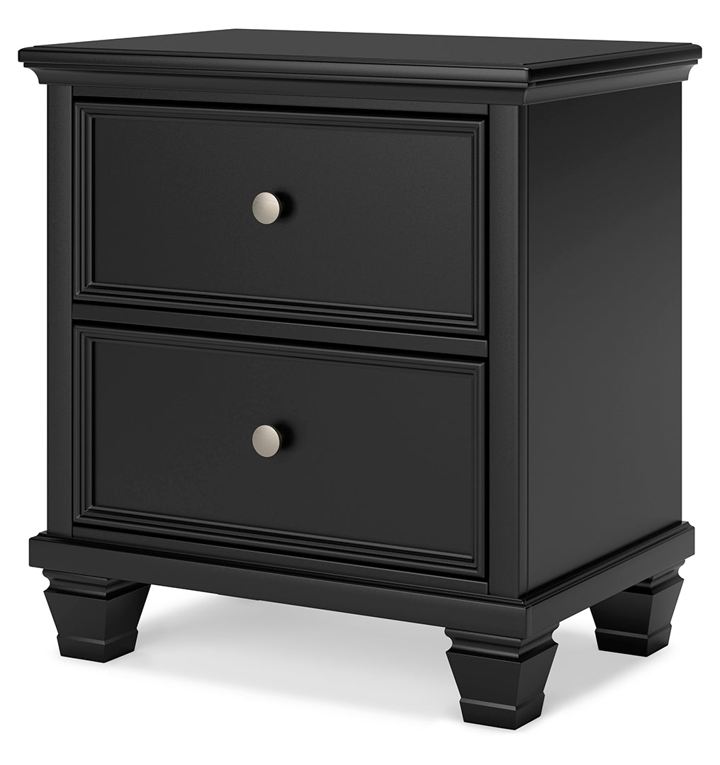 Lanolee Two Drawer Night Stand