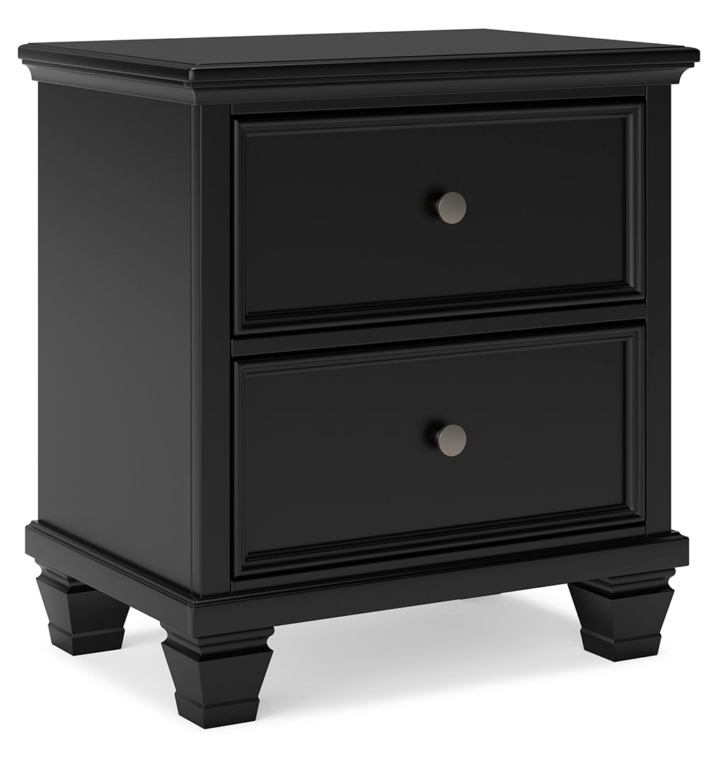 Lanolee Two Drawer Night Stand