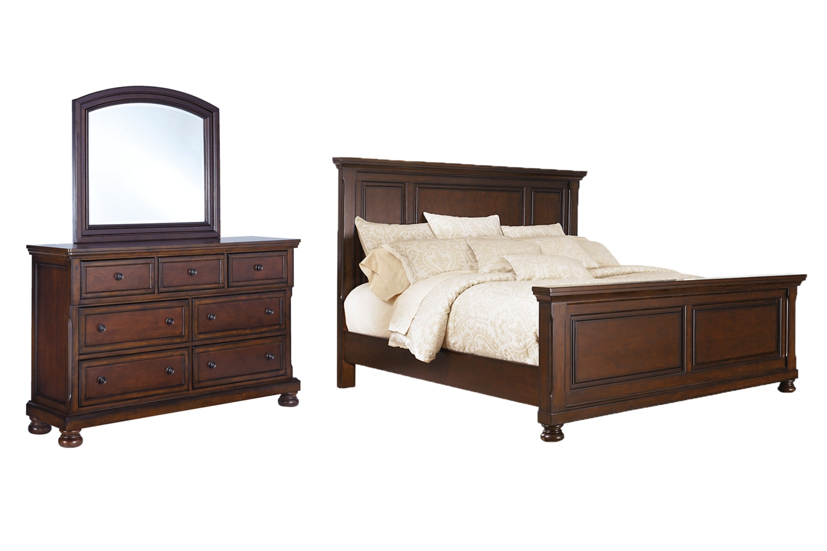 Porter Brown Panel Bedroom Set