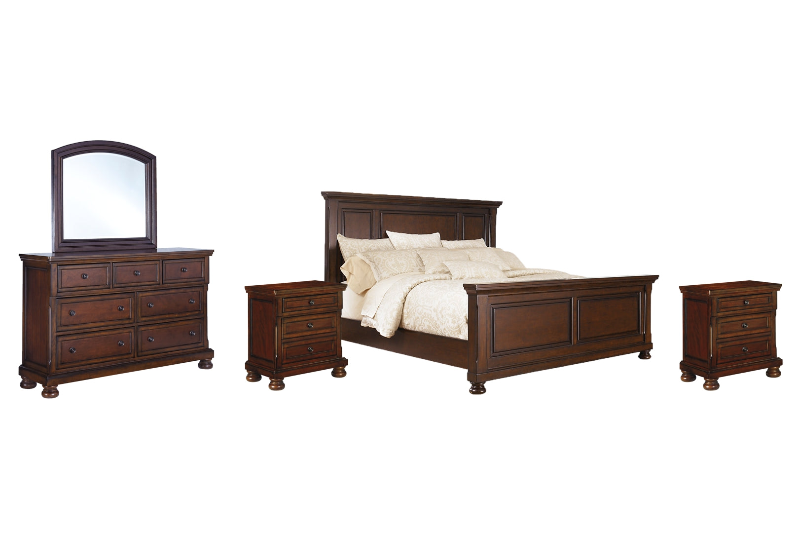 Porter Brown Panel Bedroom Set