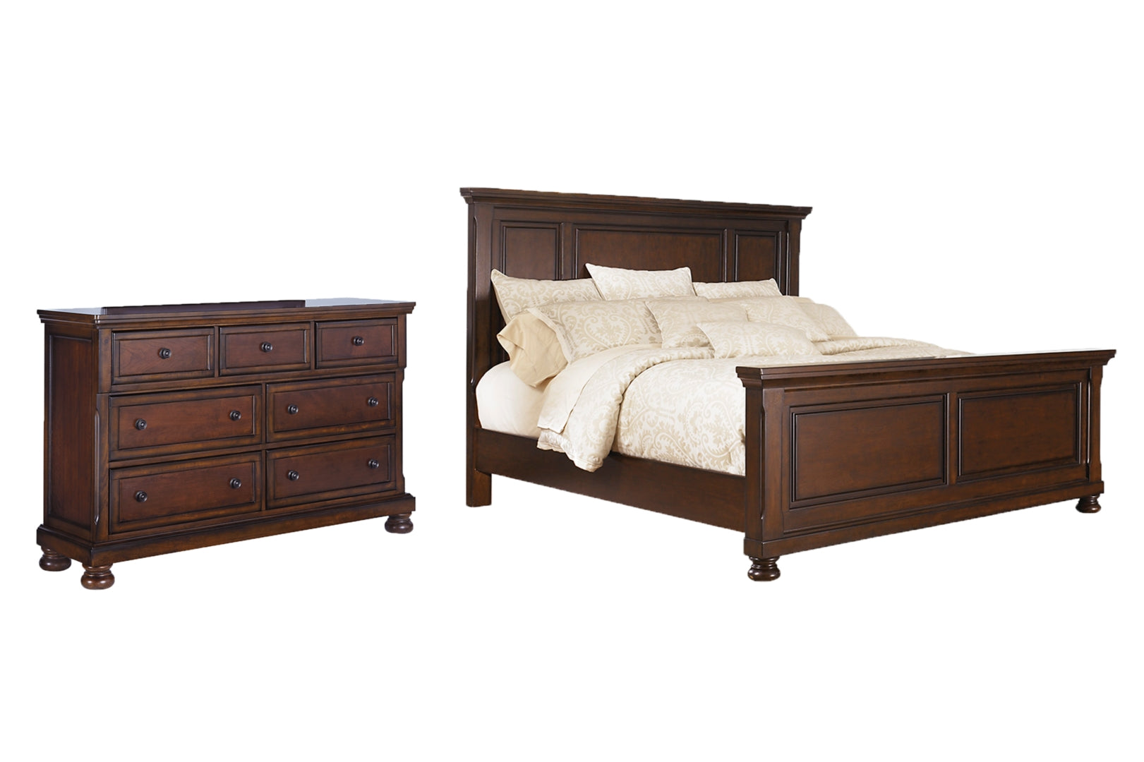 Porter Brown Panel Bedroom Set