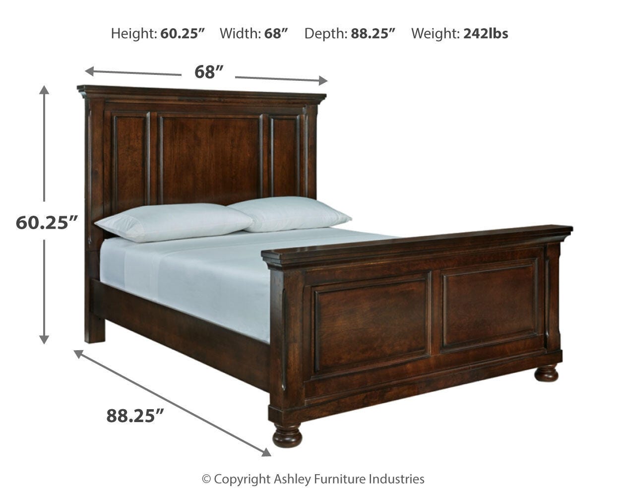 Porter Panel Bed