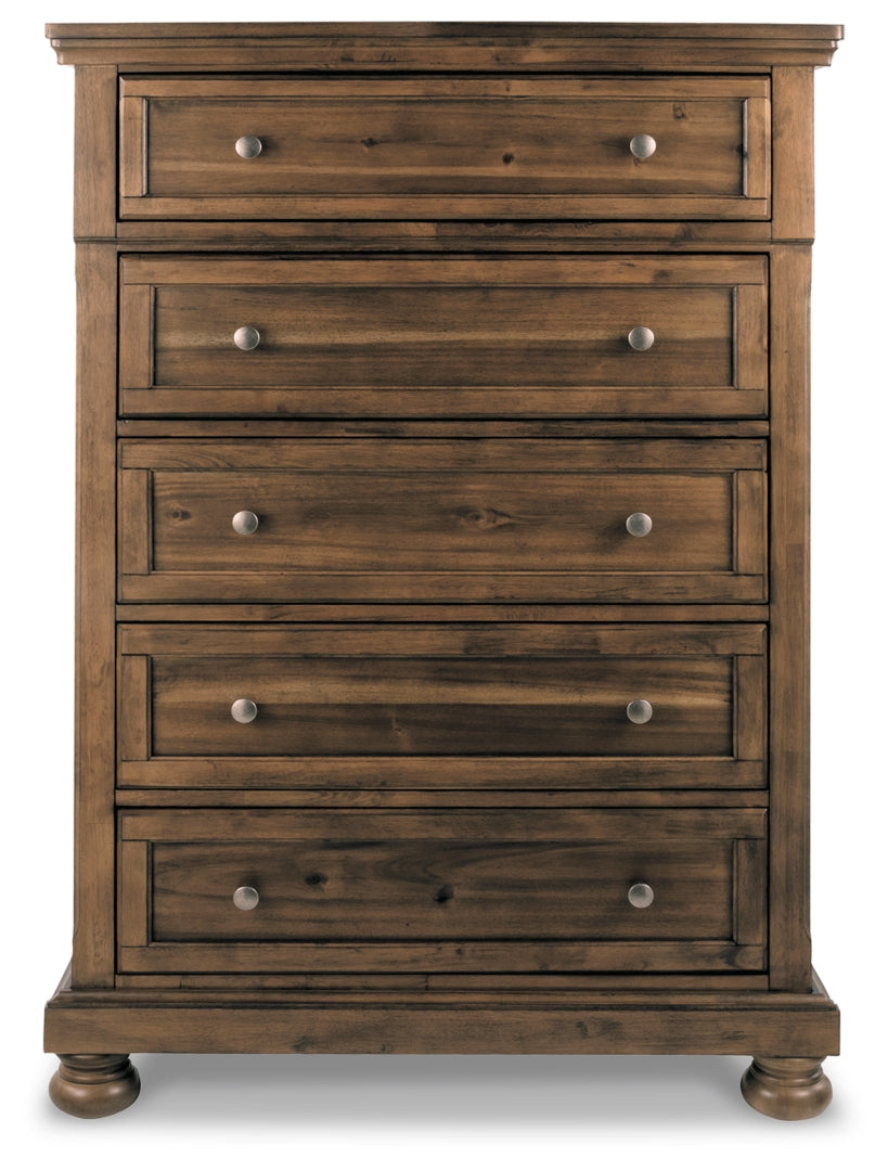 Flynnter Five Drawer Chest