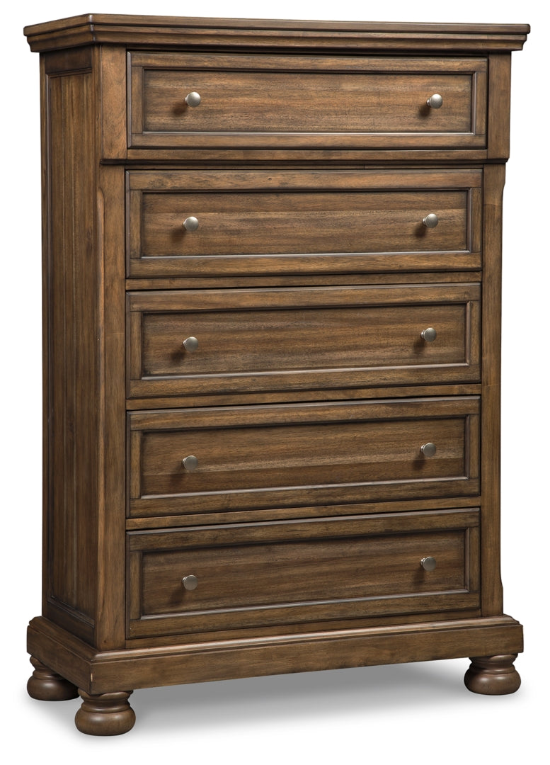 Flynnter Five Drawer Chest