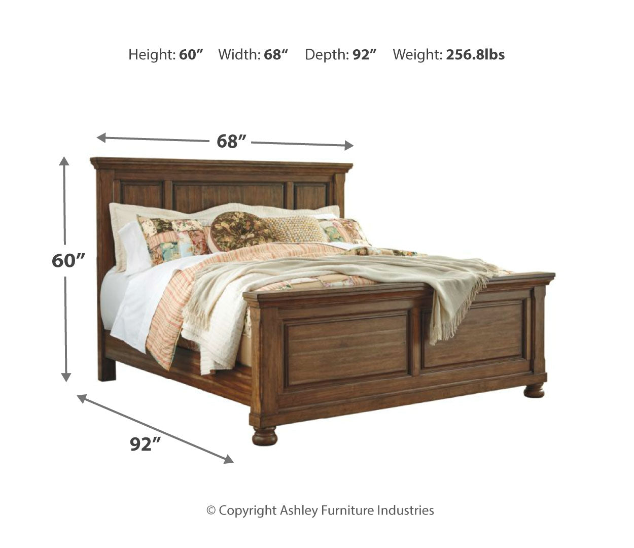 Flynnter Panel Bed